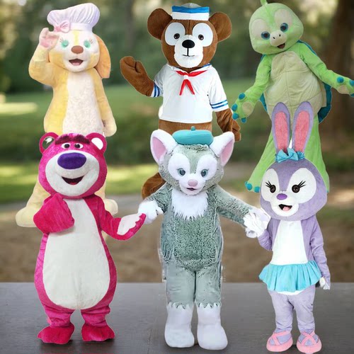 杰拉多尼猫猫卡通人偶服装玩偶服