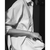 一件白衬衫 cicidream春季 职业通勤叠穿女士 设计感宽松长袖 新品