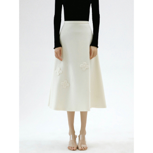 型好显瘦 抗皱好 高腰半身长裙 一件做工非常好 cicidream新款