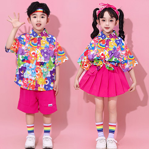 女童多巴胺演出服毕业照服装
