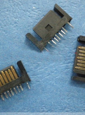 主板7芯SATA硬盘接口接头 SATA硬盘插座 7PIN公头 A型