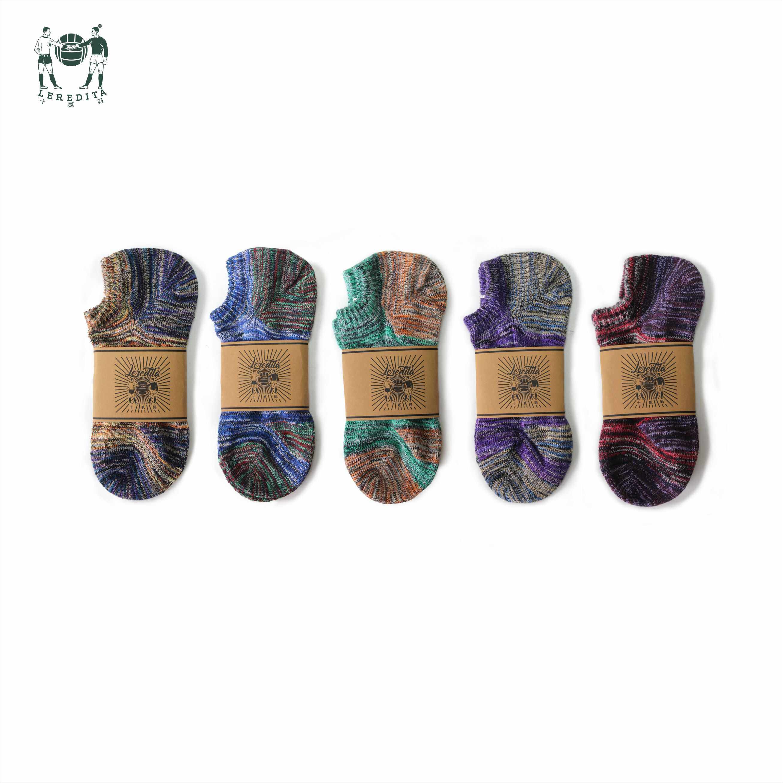 十贰码Leredita经典花纱百搭户外山系复古船袜 舒适耐穿 四季款,女士内衣/男士内衣/家居服,船袜,淘宝优惠券,粉丝福利购,淘宝优惠卷