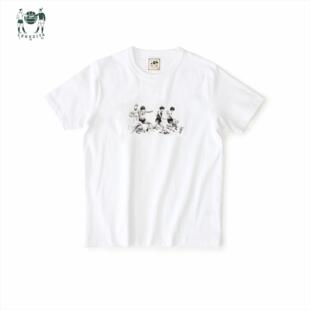 十贰码Leredita马拉多纳世纪进球 纯棉210克复古针织圆领短袖T恤