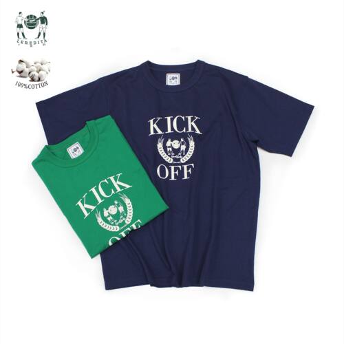 Leredita复古KICKOFF纯棉T恤