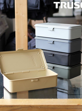 日本TRUSCO联名Danbo纸盒铅笔文具盒钢制工具盒收纳盒阿楞纸箱人