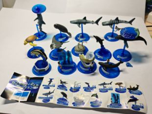 满百包邮正品散货 海洋堂 冲绳水族馆 海洋动物 迷你扭蛋