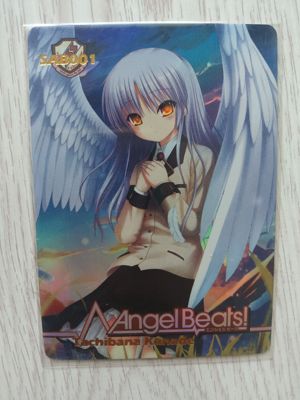 绝版收藏老货超次元闪卡未激活3D成像2.5次元AR卡AngelBeats天使