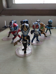 正版散货wcf假面骑士手办公仔一番赏feat时王平成假面骑士D E F赏