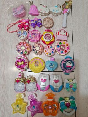 正版老货散货 万代 BANDAI 光之美少女 化妆镜 魔法棒 变身器道具