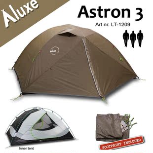 正品LUXE航天astron3 帐篷营帐加大版野外户外露营专业登山帐海外