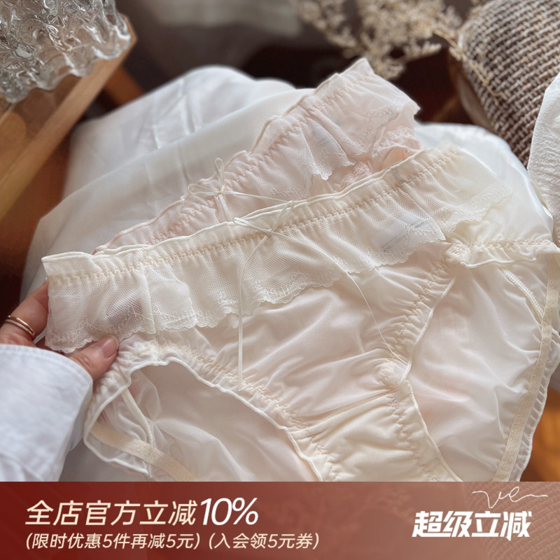 冰淇淋色系/温柔甜美蕾丝少女