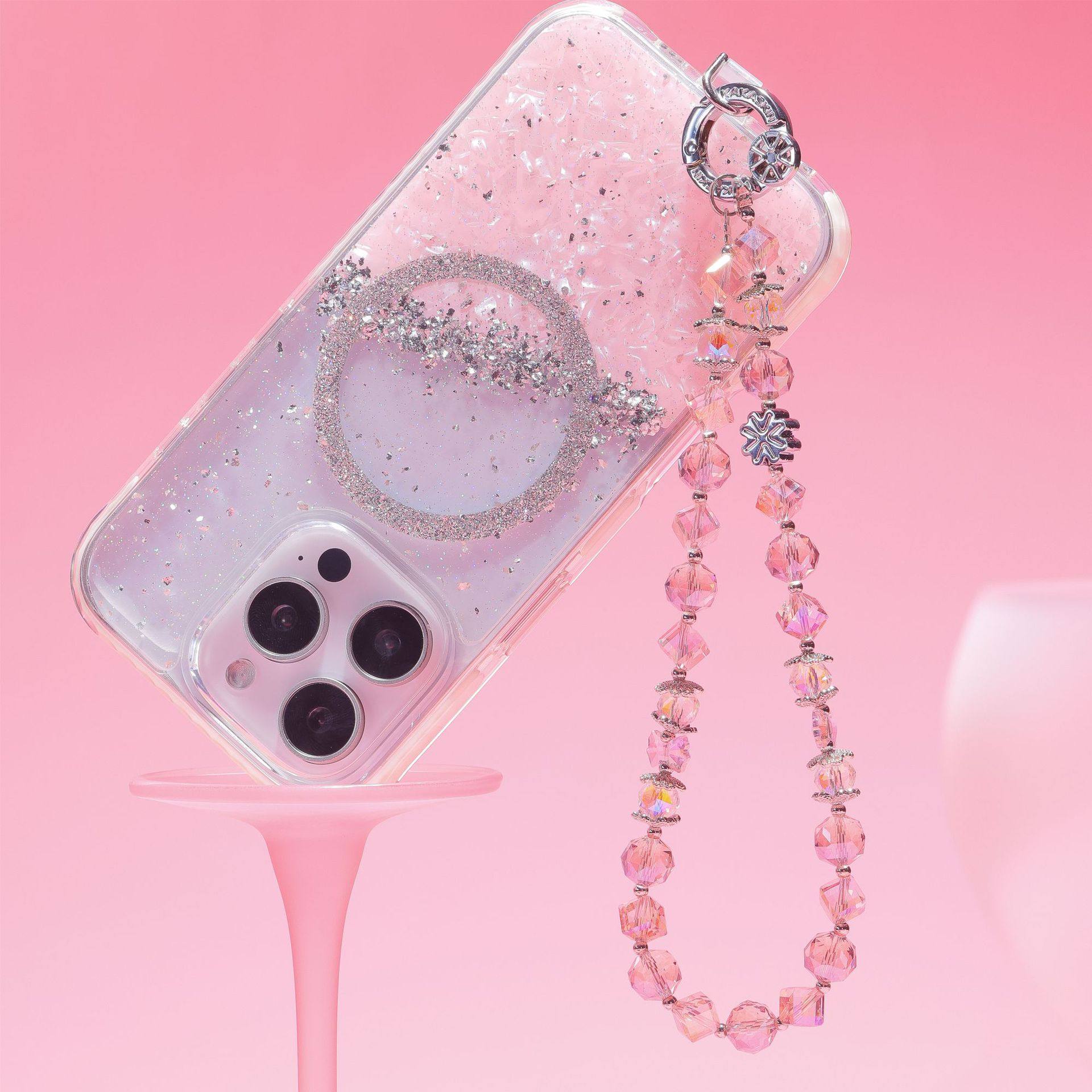 原创设计冰透紫色水晶新款手机链挂绳高级时尚精致轻奢款饰品,3C数码配件,手机挂件/手机链,淘宝优惠券,粉丝福利购,淘宝优惠卷