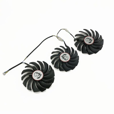 适用微星GTX 1070/1080 DUKE 8G 暗黑龙爵 显卡风扇PLD09210S12HH