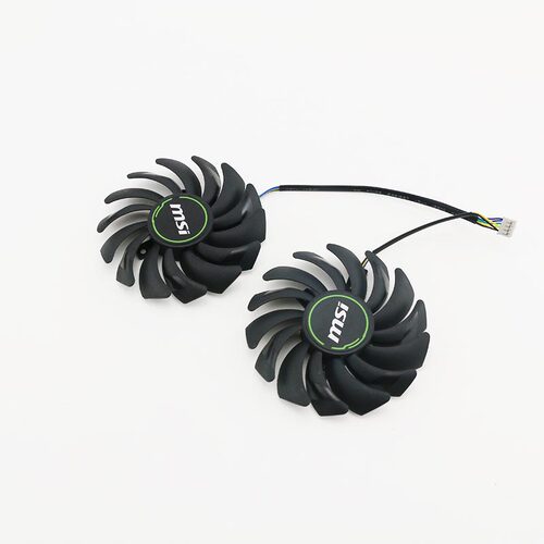 适用MSI微星 GeForce GTX 1660 1660ti ARMOR OC显卡散热全新风扇
