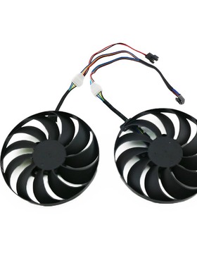 适用华硕STRIX RX5500XT DUAL RX5600XT/5700风扇PLD10010S12HH