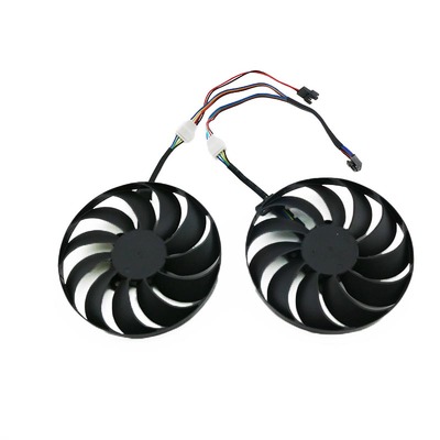 适用华硕STRIX RX5500XT DUAL RX5600XT/5700风扇PLD10010S12HH