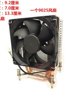 X79主板热管风扇2011针cpu风扇