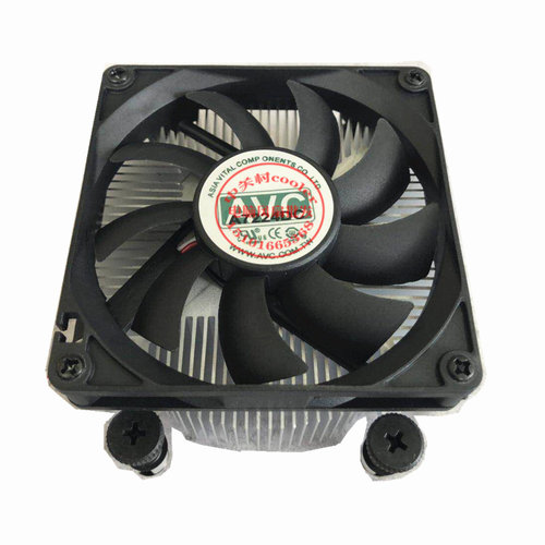 适用 锐龙AM4 R3 1200 G2200 R5  平台 超薄机箱一体机散热器风扇