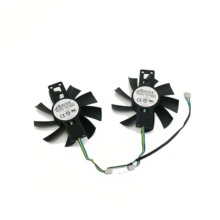 适用迪兰恒进RX580 RX570 RX560XT 4G X-Serial 战将 GA92B2U风扇