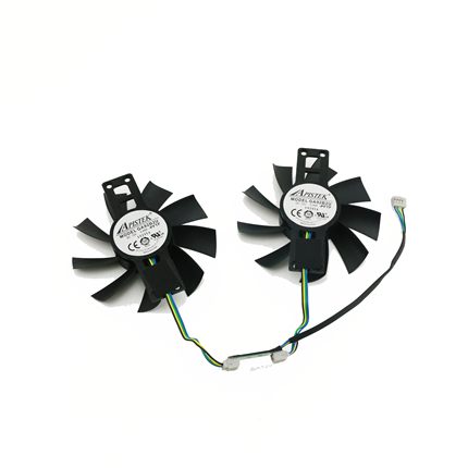 适用迪兰恒进RX580 RX570 RX560XT 4G X-Serial 战将 GA92B2U风扇