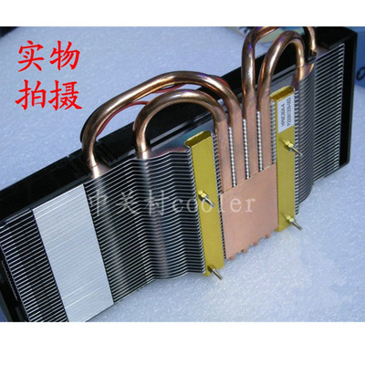 适用配 R9 270X 4热管 GTX560 GTX750 HD5770 6850 显卡风扇