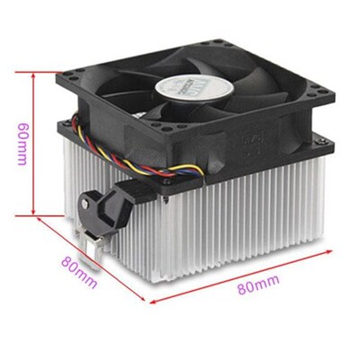 适用AVC AMD95W AM3 AM2 A55 CPU静音风扇大铜芯散热器