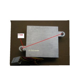 适用4厘米 4cm 方吊框 3Pin接口 主板风扇 南桥风扇映泰华硕昂达