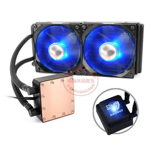 适用配超频FX-9590 FX 8100 8120 8150 AM3+ 八核 CPU 水冷散热器