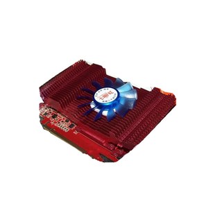 9800GT显卡风扇卡扣式 适用7.5cm直径银盾版 镭风4830冰封骑士版