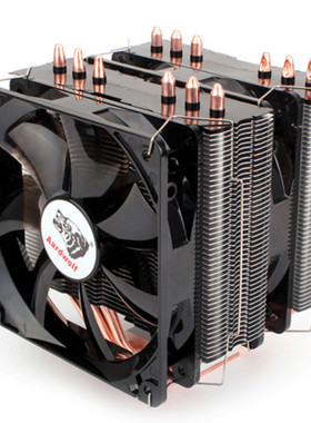 适用6热管配FX 6300FX 6200FX-8300 8320 8120 8310 双风扇散热器