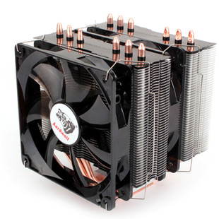 8300 6200FX 8320 8120 双风扇散热器 适用6热管配FX 8310 6300FX