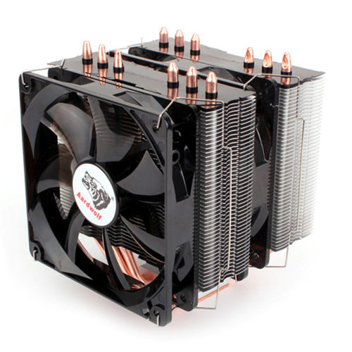 适用八核超频E5-2683 V3 CPU 2011 X58 X79 X99Z97主板热管散热器