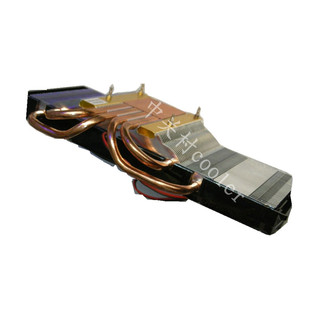 热管极光9600GT终结者5.3cm孔距显卡风扇 3F铭瑄 适用逸彩250 GD3