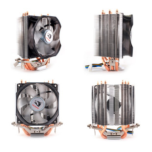 AMD 8300打桩机 适用土狼 AM3 7650K 3.3G八核CPU 铜管风扇