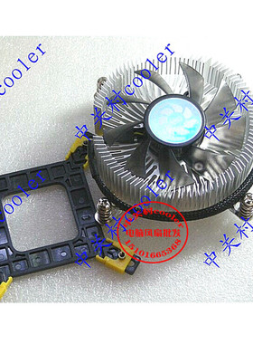 适用AVC775 1150 1156 i3 i5 i7超薄铜芯PWM温控一体机mini散热器