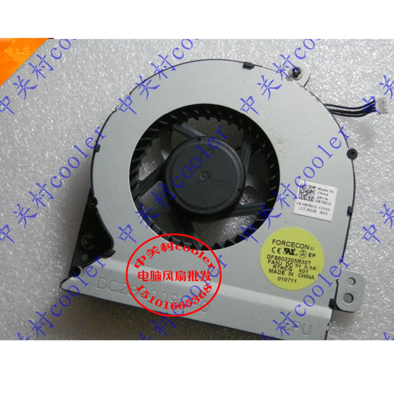 适用全新 DELL M18x R2风扇 戴尔 M18 R2 CPU 风扇 0RTRCG RTRCG