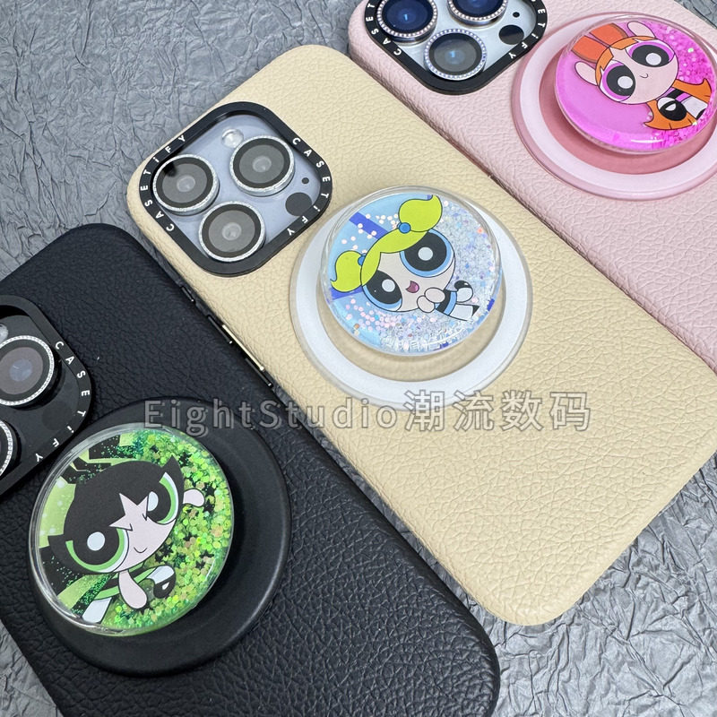 【小女警系列-泡泡骚通用】手机气囊磁吸支架啪嗒Popsocket