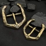 Медный ретро ремень ручной работы, кожаная пряжка, латунные аксессуары, воловья кожа