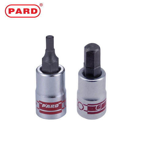 美国PARD六角旋具套筒 小飞扭力扳手批头 精品内六角扳手头C324
