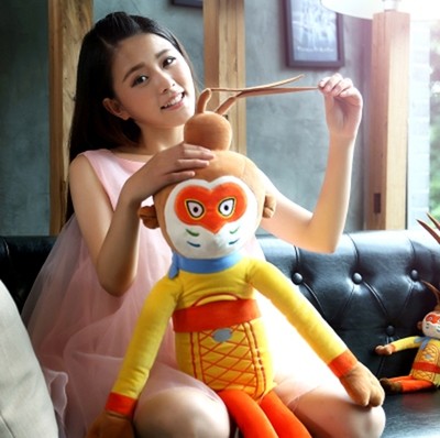 孙悟空毛绒玩具猴子齐天大圣公仔