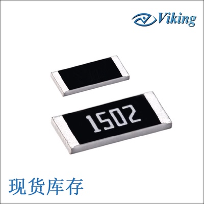 现货Viking精密电阻0.5%温漂25PPM光颉0402 1K ARG02DTC1001