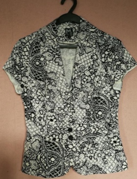 品牌花色短款女外套261-03604