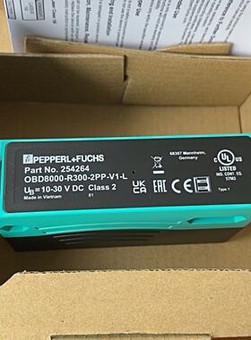 倍加福OBD8000-R300-2PP-V1-L漫反射型光电传感器 货号254264原装