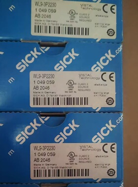 德国WL9-3P2230西克sick镜反射式光电传感器 订货号:1049059现货