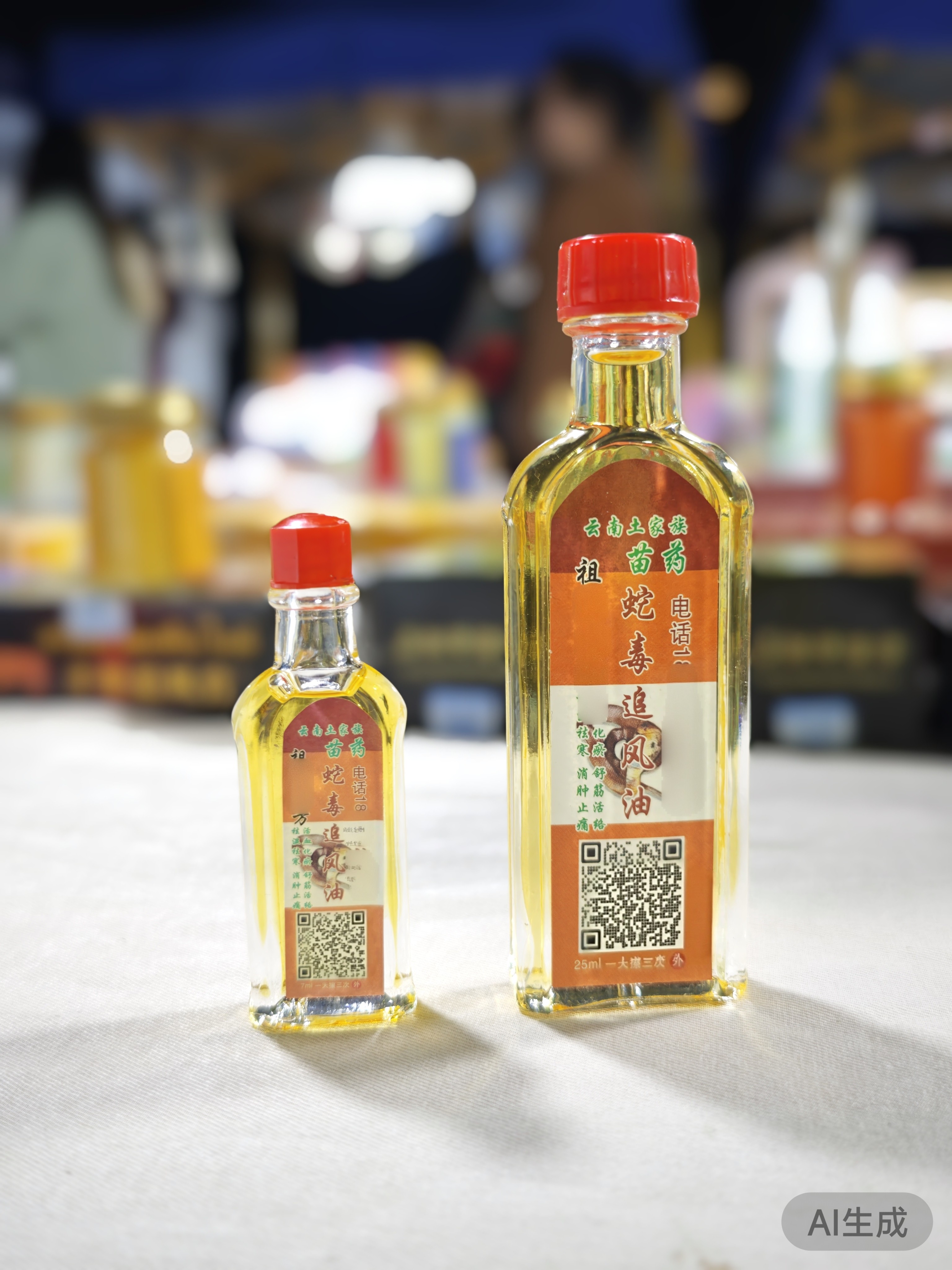 蛇毒追风油25ml 云南土家传清凉油/防暑/醒神药