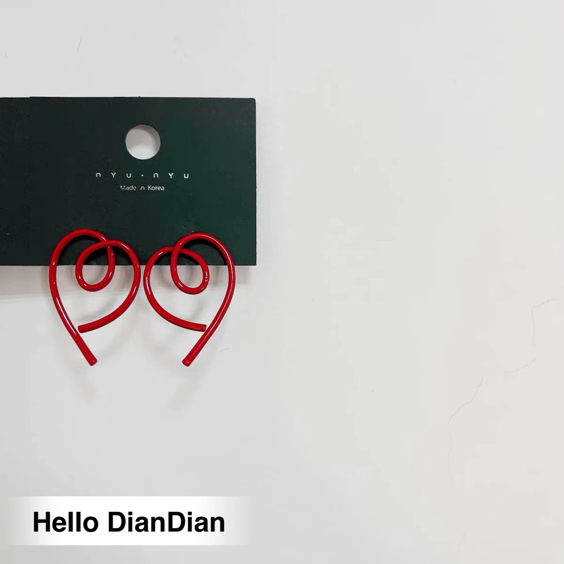 镂空爱心可爱个性海边渡假耳环