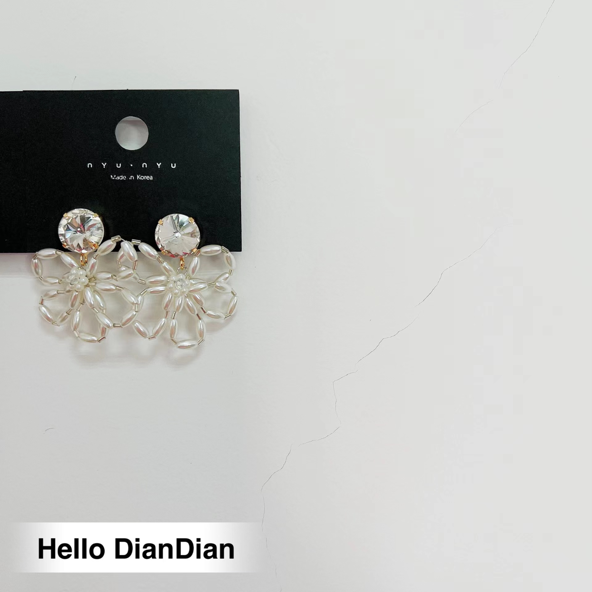 珍珠海边渡假风特别的网红耳环