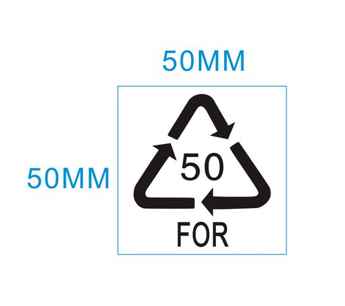 现货大号出口胶合木托木箱用透明FOR50环保标贴5*5CM(200个/30元)