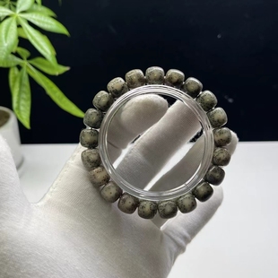 海南星月饰品大眼睛原生态石玉料月朗星稀菩提手串链单圈念珠佛珠