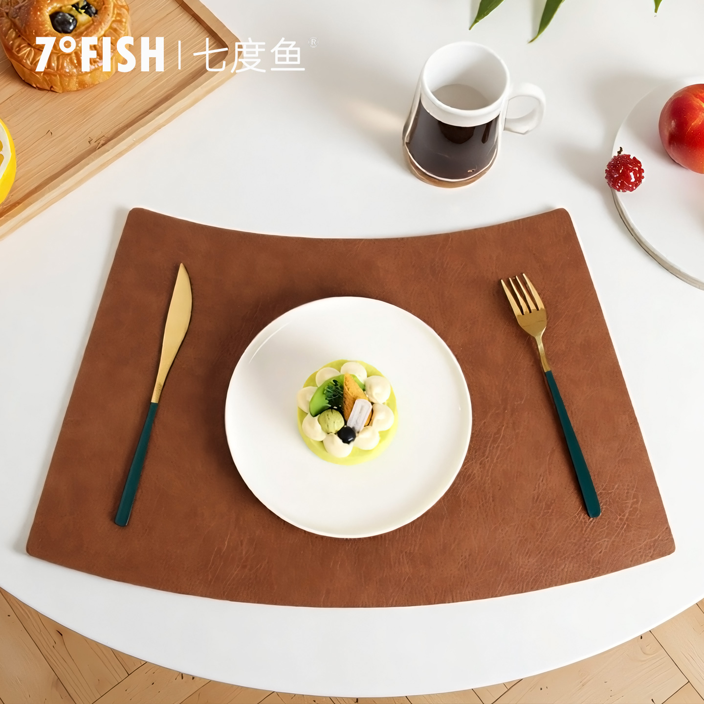 圆桌新中式防烫隔热餐垫